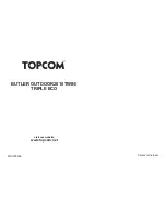 Preview for 84 page of Topcom Butler Outdoor 2010 Short User Manual