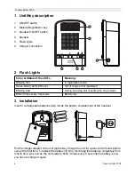 Предварительный просмотр 4 страницы Topcom BUTLER S100 User Manual