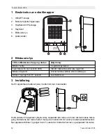 Предварительный просмотр 32 страницы Topcom BUTLER S100 User Manual