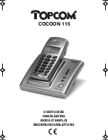 Topcom COCOON 115 User Manual preview