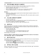 Preview for 10 page of Topcom Cocoon 95 DUO User Manual