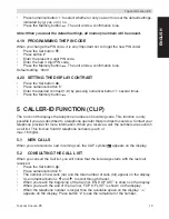 Preview for 13 page of Topcom Cocoon 95 DUO User Manual