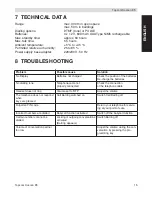 Preview for 15 page of Topcom Cocoon 95 DUO User Manual