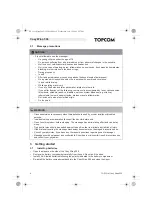 Preview for 4 page of Topcom Cosy Wrap 500 User Manual