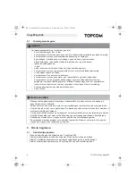 Preview for 8 page of Topcom Cosy Wrap 500 User Manual