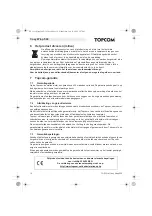 Preview for 10 page of Topcom Cosy Wrap 500 User Manual