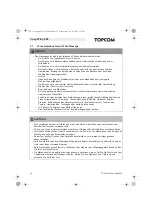 Preview for 16 page of Topcom Cosy Wrap 500 User Manual