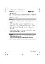 Preview for 36 page of Topcom Cosy Wrap 500 User Manual