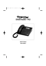 Topcom DESKMASTER 142 User Manual предпросмотр