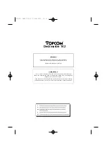 Preview for 3 page of Topcom DESKMASTER 142 User Manual