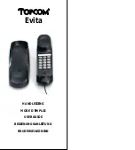 Topcom EVITA Telephone User Manual preview