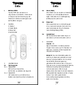 Предварительный просмотр 7 страницы Topcom EVITA Telephone User Manual