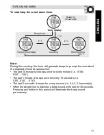 Preview for 13 page of Topcom HB 10M00 User Manual