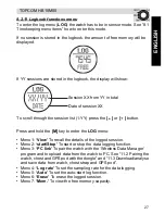 Preview for 27 page of Topcom HB 10M00 User Manual