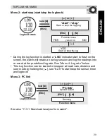 Preview for 29 page of Topcom HB 10M00 User Manual