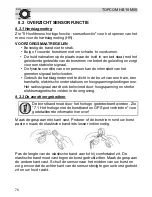 Preview for 76 page of Topcom HB 10M00 User Manual