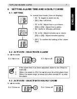 Preview for 7 page of Topcom HB 2F00 User Manual