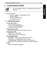 Preview for 9 page of Topcom HB 2F00 User Manual