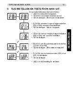 Preview for 13 page of Topcom HB 2F00 User Manual