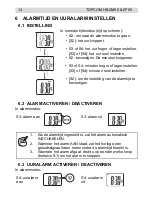 Предварительный просмотр 14 страницы Topcom HB 2F00 User Manual