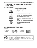 Предварительный просмотр 42 страницы Topcom HB 2F00 User Manual