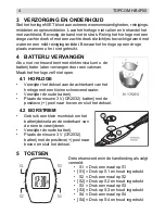 Preview for 4 page of Topcom HB 4F00 Owner'S Manual