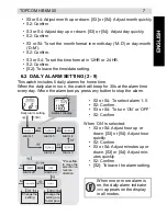 Preview for 7 page of Topcom HB 6M00 User Manual