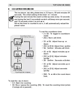 Preview for 14 page of Topcom HB 6M00 User Manual