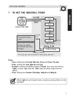 Предварительный просмотр 7 страницы Topcom HB 8M00 User Manual