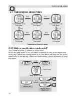 Preview for 10 page of Topcom HB 8M00 User Manual