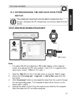 Предварительный просмотр 33 страницы Topcom HB 8M00 User Manual