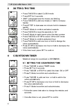 Предварительный просмотр 6 страницы Topcom HBM Watch 1000 User Manual