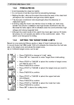 Предварительный просмотр 10 страницы Topcom HBM Watch 1000 User Manual