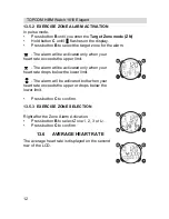 Предварительный просмотр 12 страницы Topcom HBM Watch 1010 Elelgant User Manual