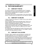 Предварительный просмотр 15 страницы Topcom HBM Watch 1010 Elelgant User Manual