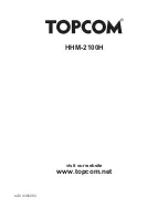 Preview for 108 page of Topcom HHM-2100H User Manual