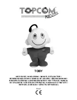 Topcom Kidzzz Toby User Manual предпросмотр