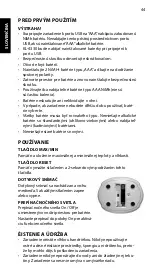 Предварительный просмотр 44 страницы Topcom KL-4330 Instruction Manual