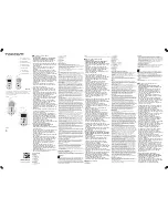 Предварительный просмотр 1 страницы Topcom KS-4222 Instruction Manual