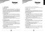 Предварительный просмотр 6 страницы Topcom Lucca User Manual