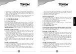 Предварительный просмотр 22 страницы Topcom Lucca User Manual