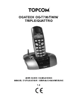 Topcom OGATECH OG-T700 User Manual предпросмотр