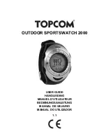 Preview for 1 page of Topcom OUTDOOR SPORTSWATCH 2000 User Manual