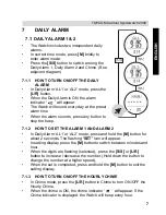 Preview for 7 page of Topcom OUTDOOR SPORTSWATCH 2000 User Manual