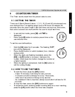 Preview for 9 page of Topcom OUTDOOR SPORTSWATCH 2000 User Manual