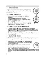 Preview for 10 page of Topcom OUTDOOR SPORTSWATCH 2000 User Manual