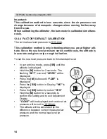 Preview for 14 page of Topcom OUTDOOR SPORTSWATCH 2000 User Manual