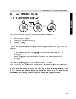 Preview for 15 page of Topcom OUTDOOR SPORTSWATCH 2000 User Manual