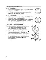 Preview for 22 page of Topcom OUTDOOR SPORTSWATCH 2000 User Manual