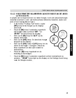 Preview for 41 page of Topcom OUTDOOR SPORTSWATCH 2000 User Manual